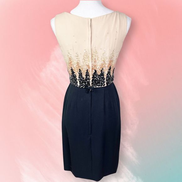 Vintage 1960s Miss Milgrim Cocktail Dress - Mad Men - Incredible! - Picture 4 of 9